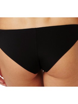 Panache Black Odette Animal Brief 