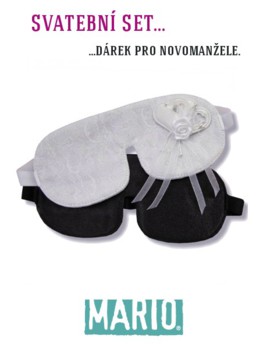 Svatební dárkový set maska na spaní