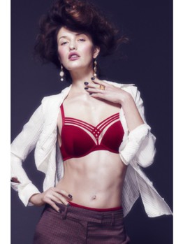 Marlies Dekkers Dama de Paris firered plunge podprsenka