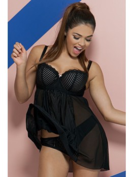 Curvy Kate Ritzy košilka black-cop