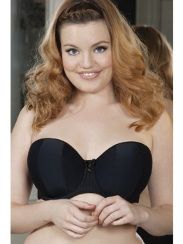 Curvy Kate Luxe strapless black 