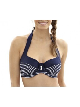 Plavky Panache Britt NavyStr TOP 