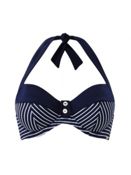 Plavky Panache Britt NavyStr TOP 