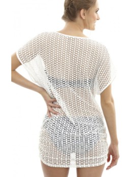 Panache Crochet Dress white 