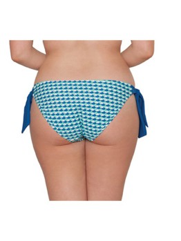 Plavky CK Atlantis Tie Side Deep Sea
