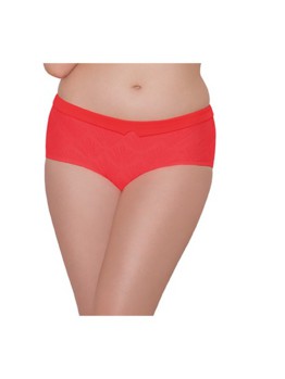 Plavky CK Siren Short Coral 