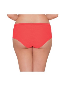 Plavky CK Siren Short Coral 