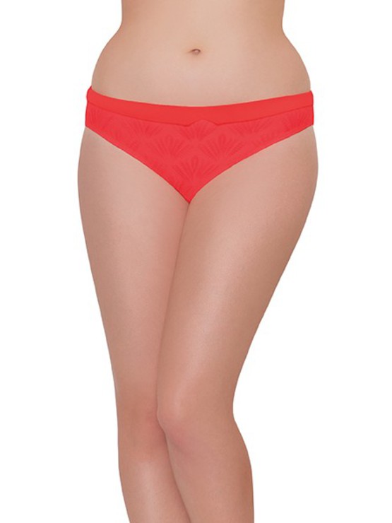 Plavky CK Siren Brief Coral 
