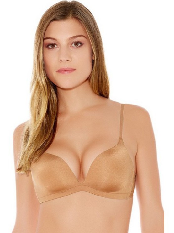 Wacoal Intuition push up soft WE108005 Toasted Beige