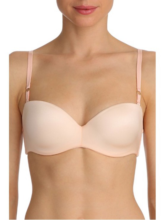 Marie Jo Undertones strapless pink