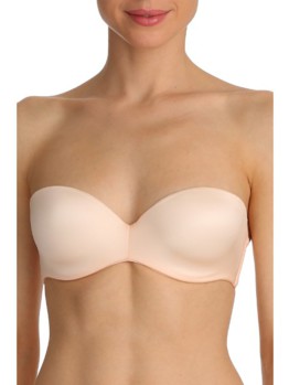 Marie Jo Undertones strapless pink