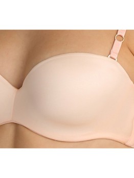 Marie Jo Undertones strapless pink