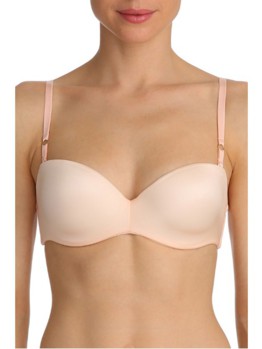 Marie Jo Undertones strapless pink