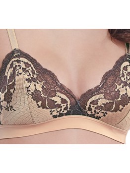 Wacoal Lace Affair Bralette Frappe