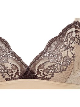 Wacoal Lace Affair Bralette Frappe