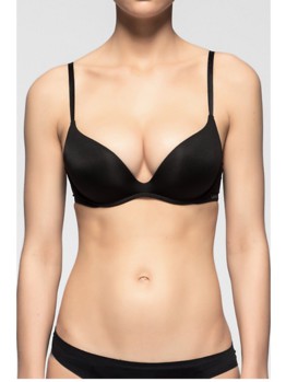 Calvin Klein push positive black podprsenka