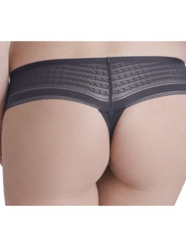 Simone Perele Muse tanga grey 