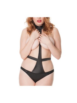 Scantilly Tuxedo bodysuit black 