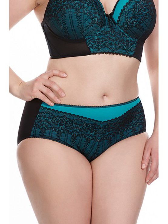 Elomi Bijou longline Teal kalhotky 