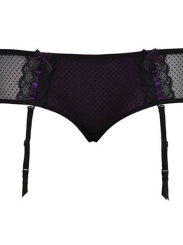 Curvy Kate Tease Black-Plum šortky 