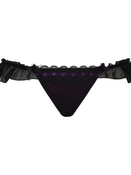 Curvy Kate Tease Black-Plum tanga 