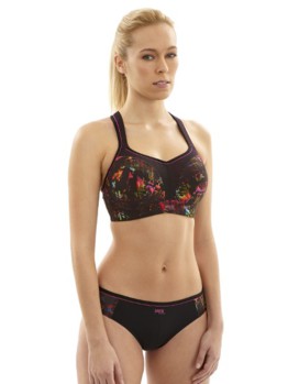Panache Sport Neon Pixel sportovní podprsenka