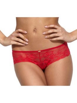 Gossard Glamour Lace Red šortky 