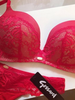 Gossard Glamour Lace Red tanga 