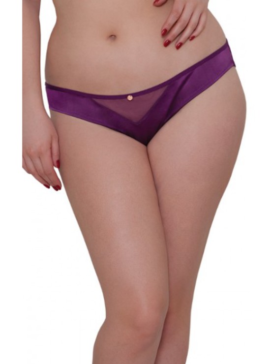 Scantilly Peek A Boo brief violet