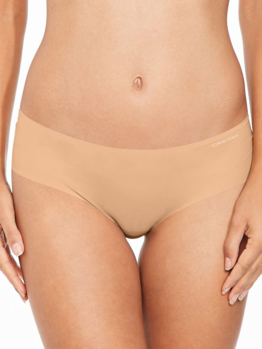 Calvin Klein Invisibles hipster šortky D3429E Nude