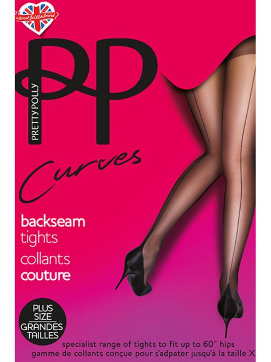 PP Curves Backseam Tights AUN5 BLK