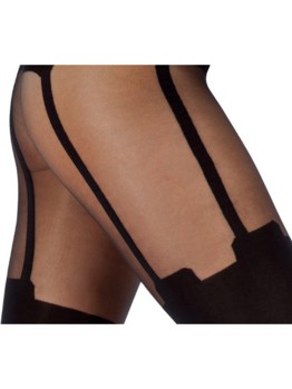 HH Super Suspender Tights AFE5 Black