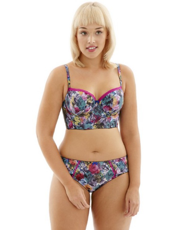 Cleo Breeze longline Geo Floral 