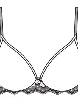 Simone Perele Caresse černá 3D