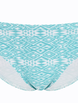 Plavky Cleo Hattie Aqua White kalhotky