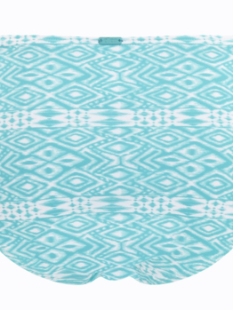 Plavky Cleo Hattie Aqua White kalhotky