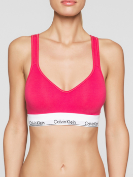 Calvin Klein Modern Cotton bralette push up QF1654E Strawberry