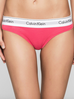 Calvin Klein Modern Cotton kalhotky F3787E Strawberry