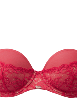 Gossard Glamour Lace s kosticí 8825 Red