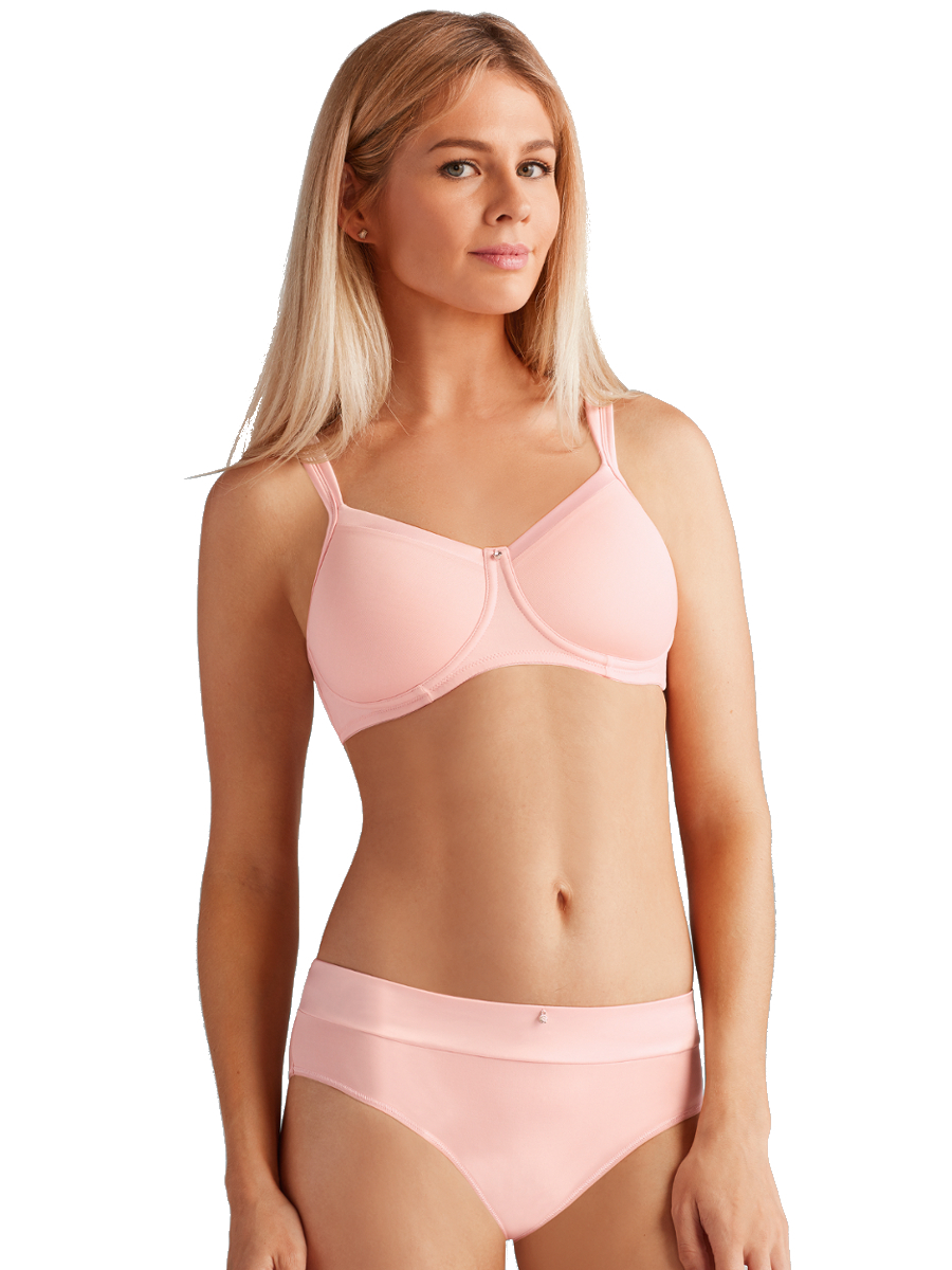 Amoena Lara Satin SB 44220 Rose ♥ Spravna podprsenka