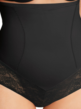 Maidenform vysoké stahovací kalhotky DM1023 black