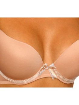 LingaDore push-up podprsenka 1109-2 blush 