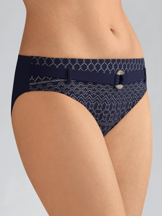 Plavky Amoena Bangkok kalhotky 71182 Navy/Silver