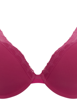 Cleo Tia plunge 9656 Deep Cerise