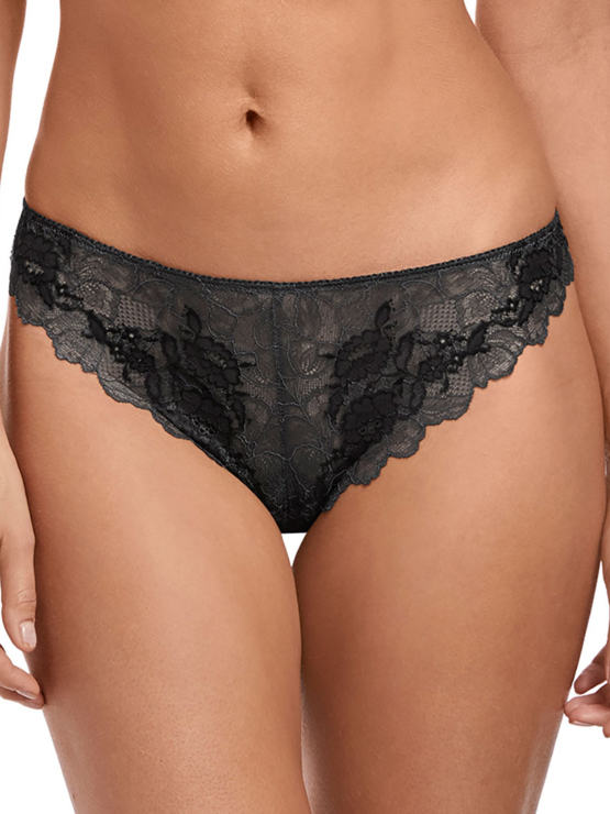 Wacoal Lace Perfection tanga WE135007 Charcoal