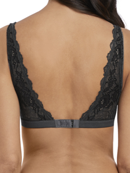 Wacoal Lace Perfection bralette WE135008 Charcoal