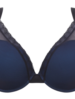 Cleo Tia plunge 9656 Deep Navy/Teal