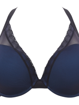 Cleo Tia plunge 9656 Deep Navy/Teal