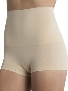 Maidenform Tame Your Tummy Boyshort stahovací kalhotky DM0050 Nude