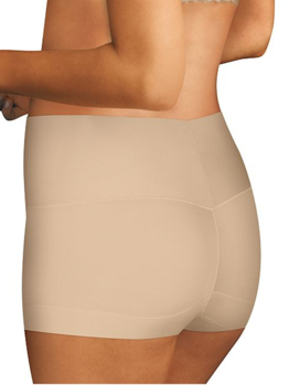 Maidenform Tame Your Tummy Boyshort stahovací kalhotky DM0050 Nude